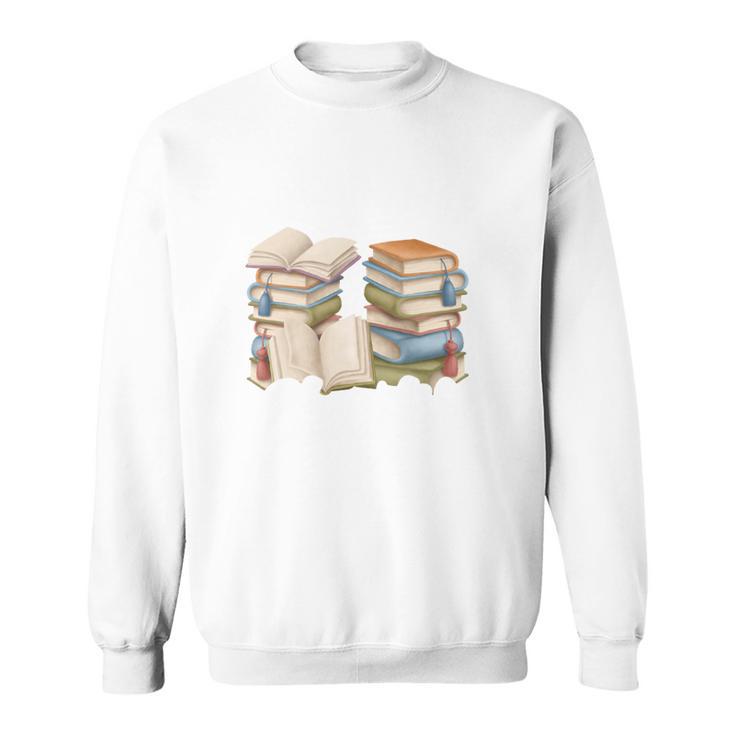 Just One More Chapter Reading Book Lover Bookish Humor Sweatshirt