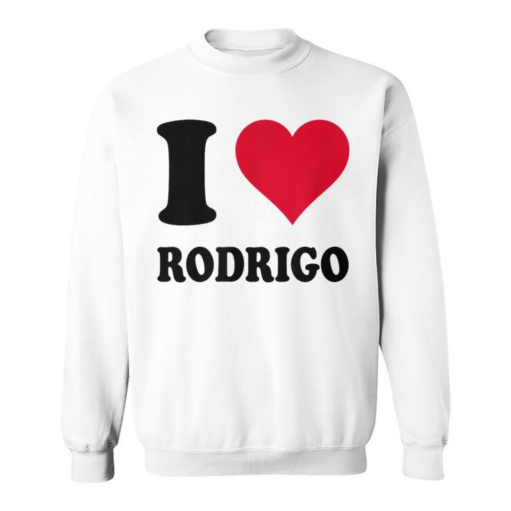 I Love Rodrigo スウェットシャツ