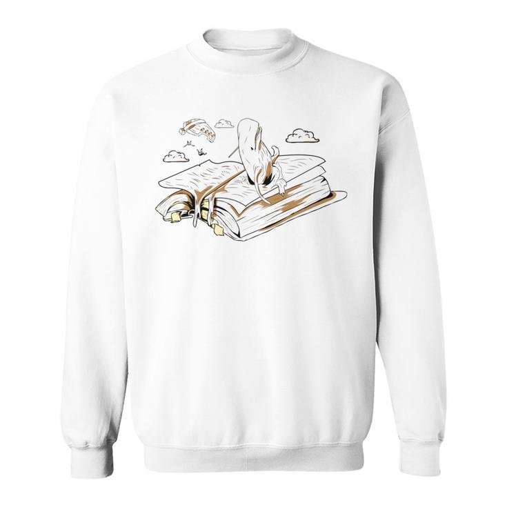 Moby Dick Whale Shirt Literature Book Reader Sweatshirt