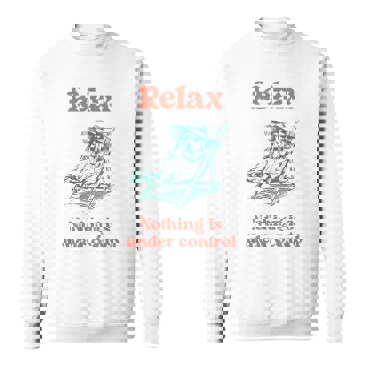 Relax Labrador Dog Owner Graphic スウェットシャツ