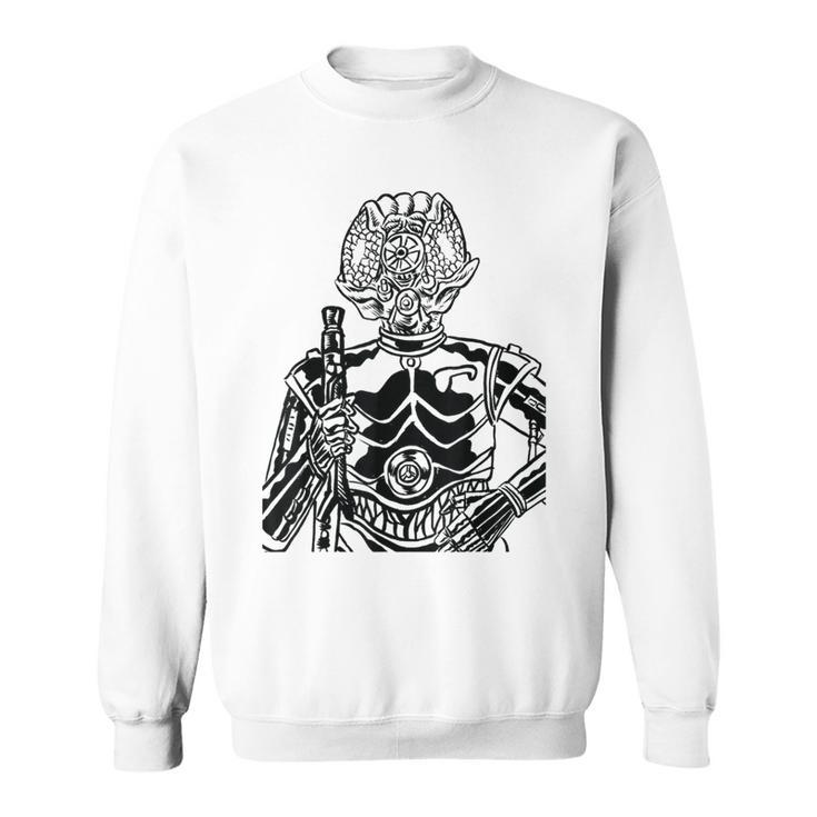 Star Wars 4-LOM Bounty Hunter Droid Comic Book Sketch Sweatshirt