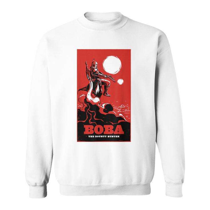 Star Wars The Book Of Boba Fett Vintage Poster Sweatshirt