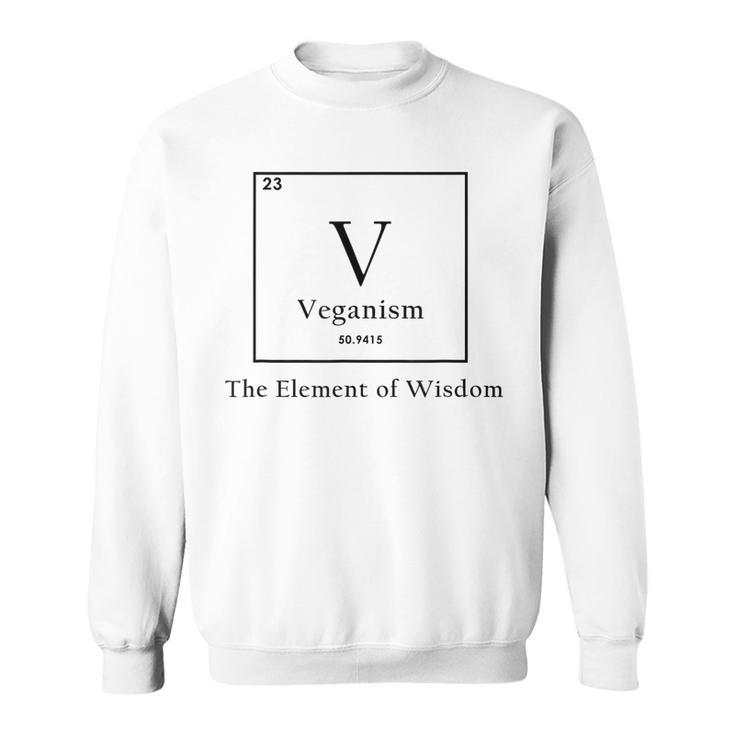 Vegan The Element Of Power- Periodic Table スウェットシャツ