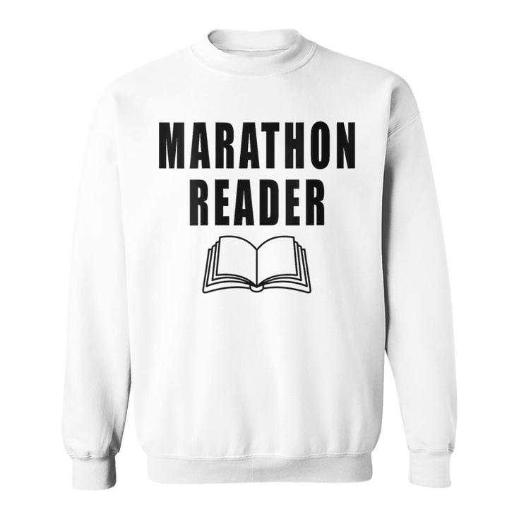 Women's Marathon Reader Book Reader Sweatshirt