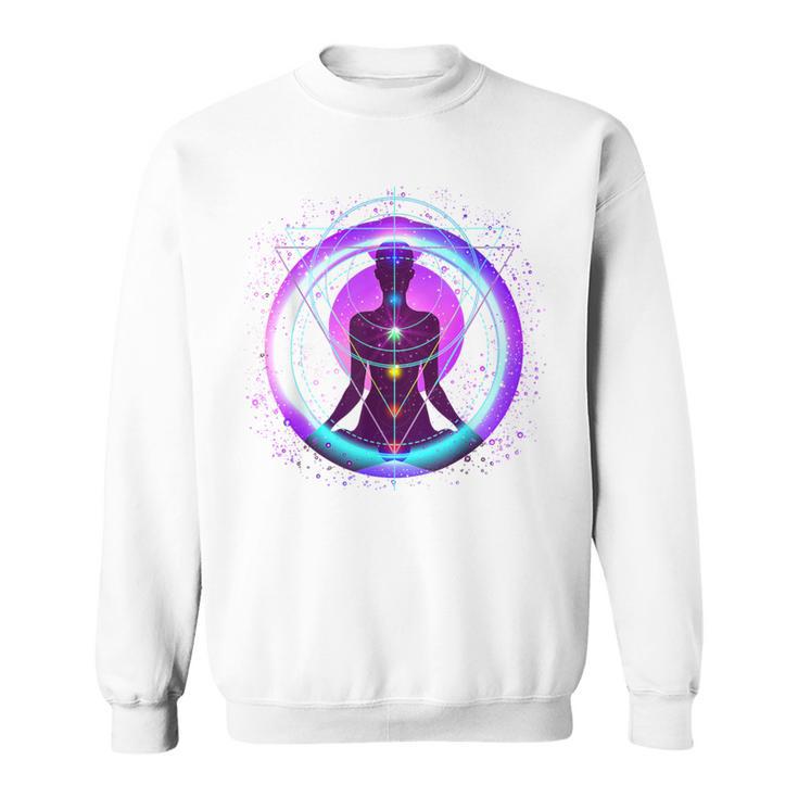 Yoga Meditación Kundalini Chakra Energía Camisa de entrenamiento