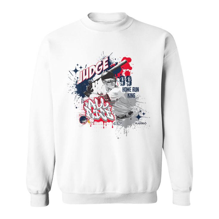 アーロン・ジャッジ・ニューヨーク・ベースボール・スケット・ワン×Mlb選手 スウェットシャツ