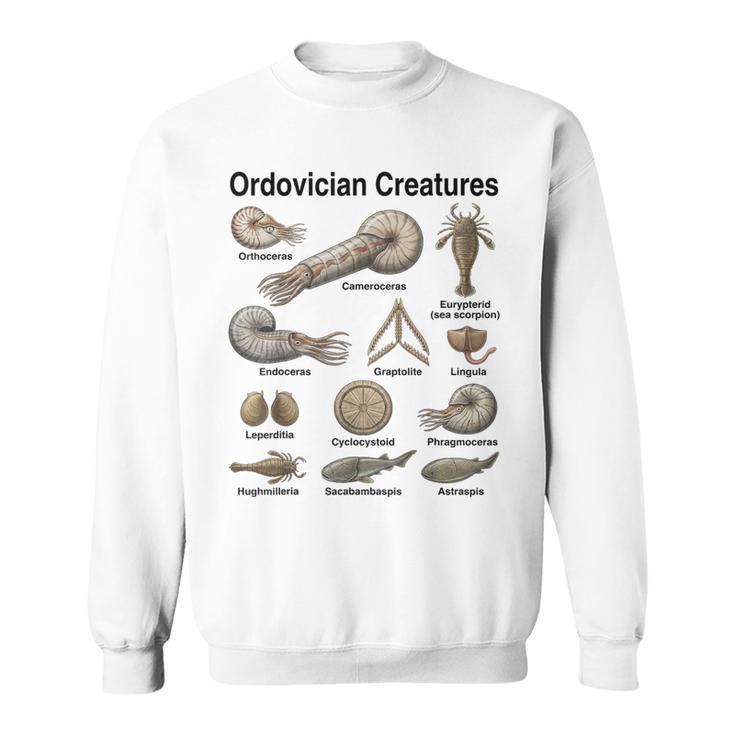 オルドビス紀の生き物 古生物学 古代海洋生物 スウェットシャツ