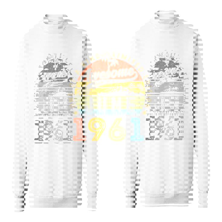 オンバック 65 限定版 1961年6月65日 誕生日 スウェットシャツ