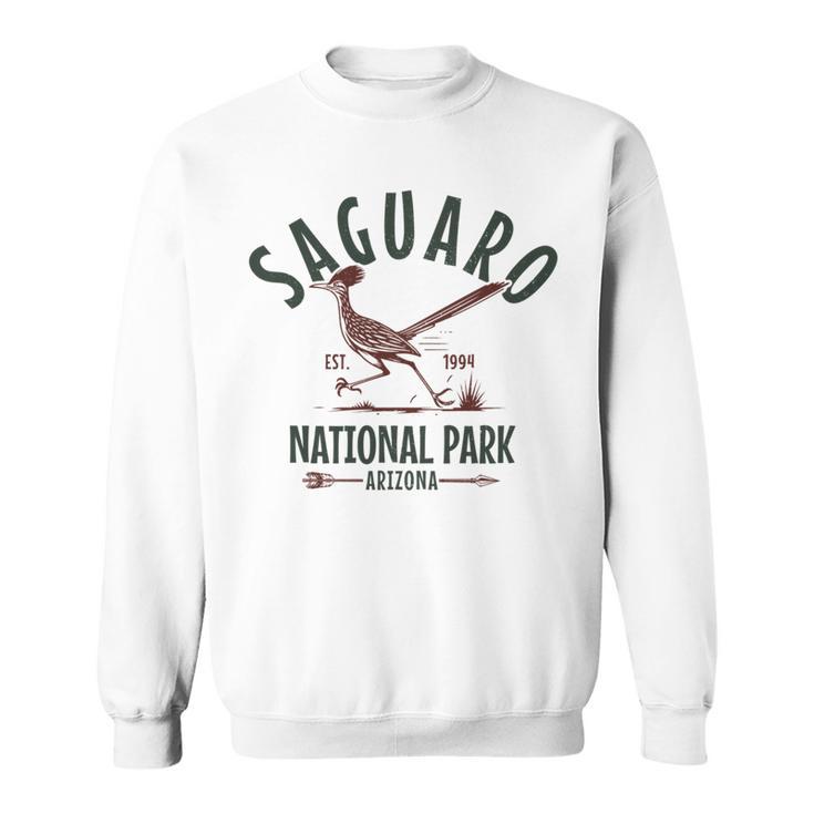 サグアロツーソン アリゾナ国立公園 ロードランナー お土産 長袖tシャツ スウェットシャツ