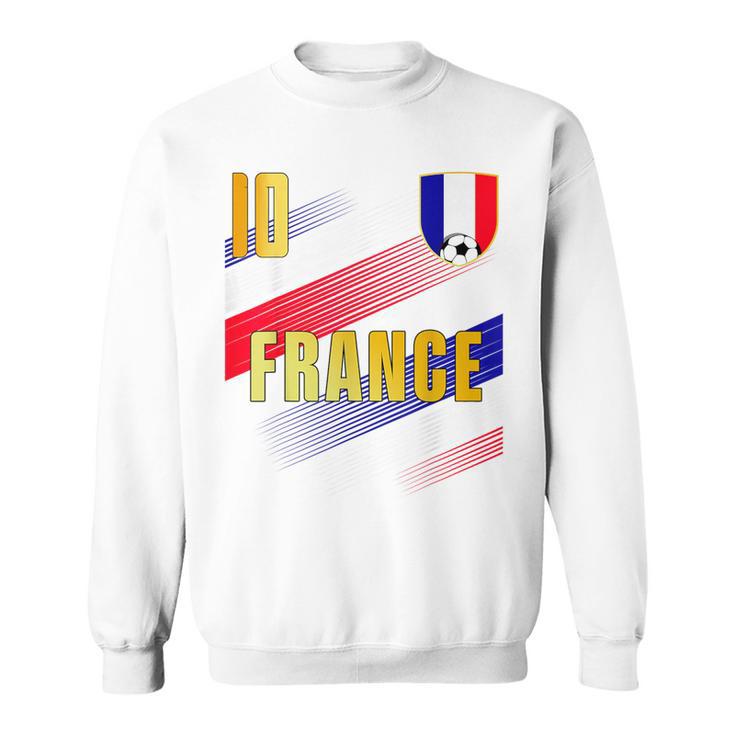 フランス国旗 フランスのプライド愛好家 スウェットシャツ