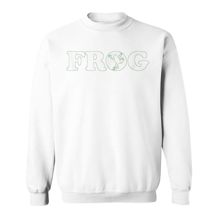 フロッグコスチュームハロウィンごっこ I'm A Frog スウェットシャツ