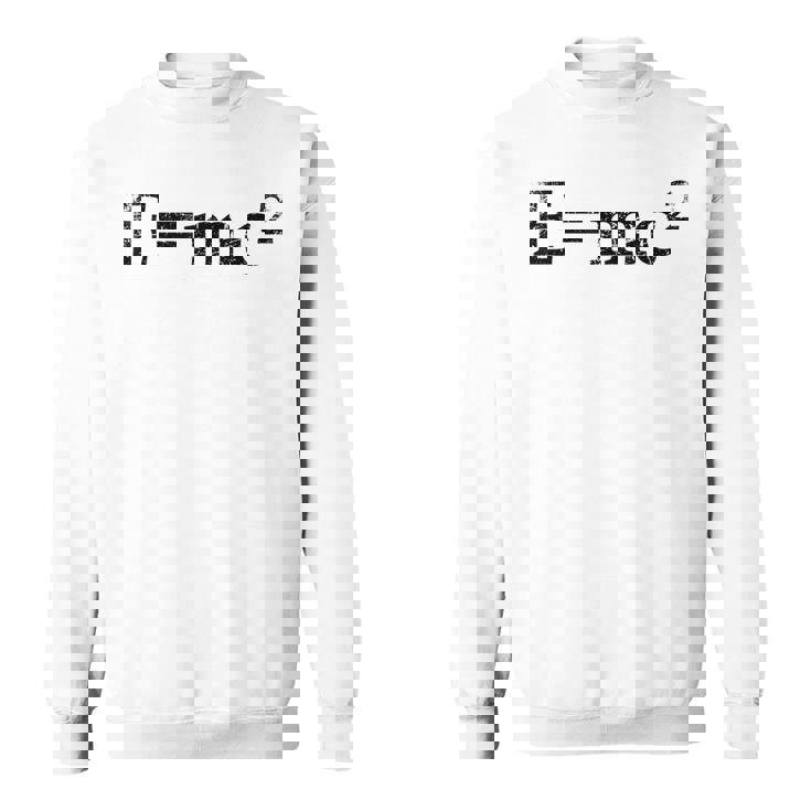 物理相対性理論e Mc2方程式の式 EMc2 スウェットシャツ