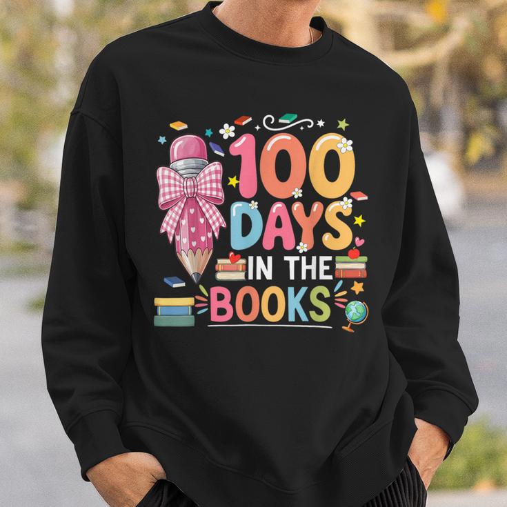 100th Day Of School Teacher Floral 100 Days In The Books Sweatshirt Gifts for Him 100th Day Of School Teacher Floral 100 Days In The Books Sweatshirt Gifts for Him