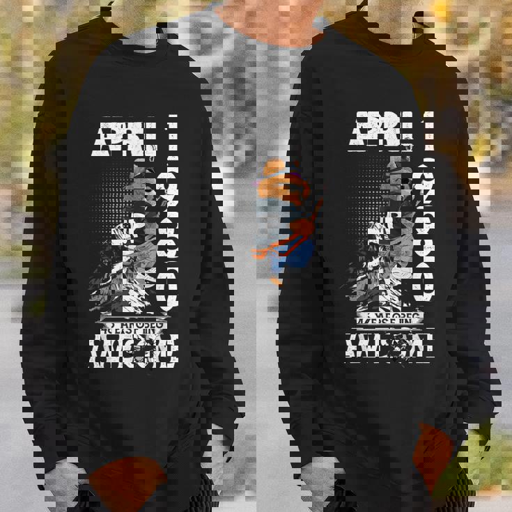 46Th Birthday Legends April 1980Intage 46 Years Old スウェットシャツ 彼への贈り物