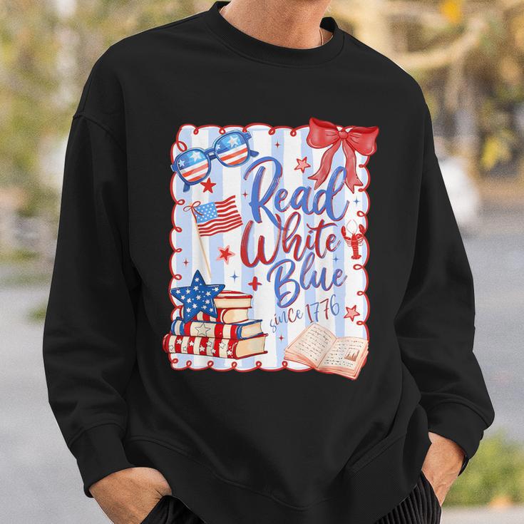 4th Of July Read Blue Patriotic Book Lovers Girl Women Sweatshirt Gifts for Him 4th Of July Read Blue Patriotic Book Lovers Girl Women Sweatshirt Gifts for Him