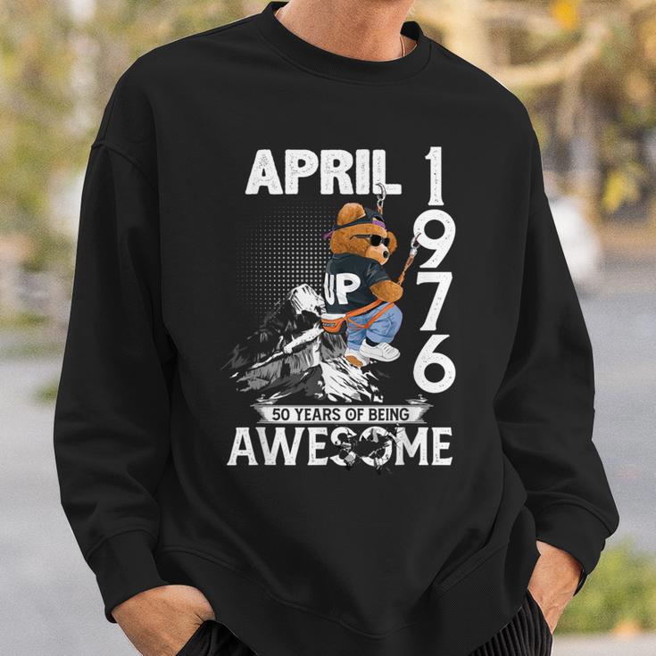50Th Birthday Legends April 1976Intage 50 Years Old スウェットシャツ 彼への贈り物