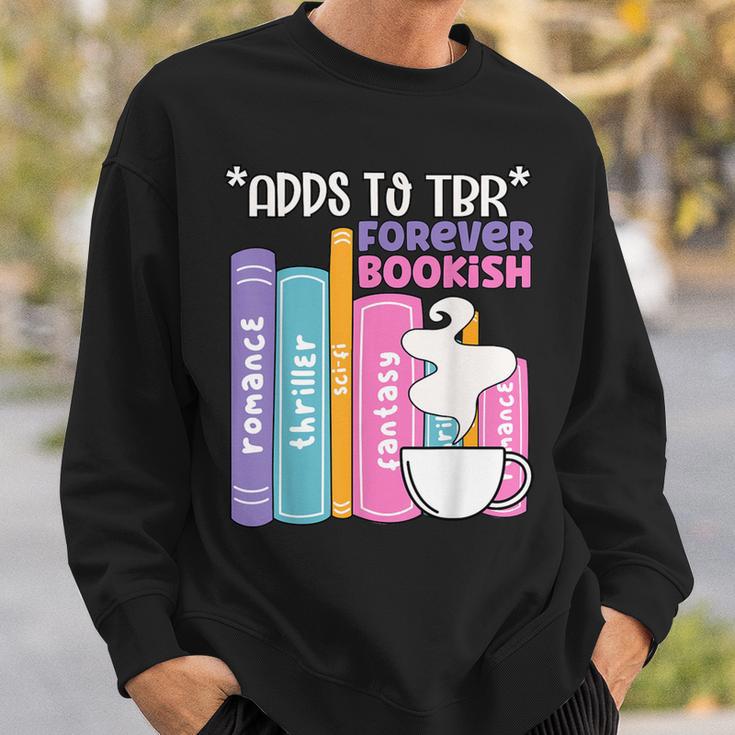 Adds To TBR Forever Bookish Book Lover Tee Sweatshirt Gifts for Him Adds To TBR Forever Bookish Book Lover Tee Sweatshirt Gifts for Him