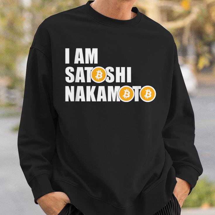 I Amatoshi Nakamoto Bitcoin Creator Meme スウェットシャツ 彼への贈り物