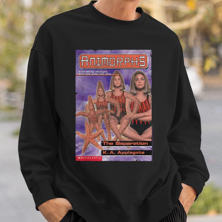 Animorphs The Separation Starfish Transformation Book Cover Sweatshirt Gifts for Him