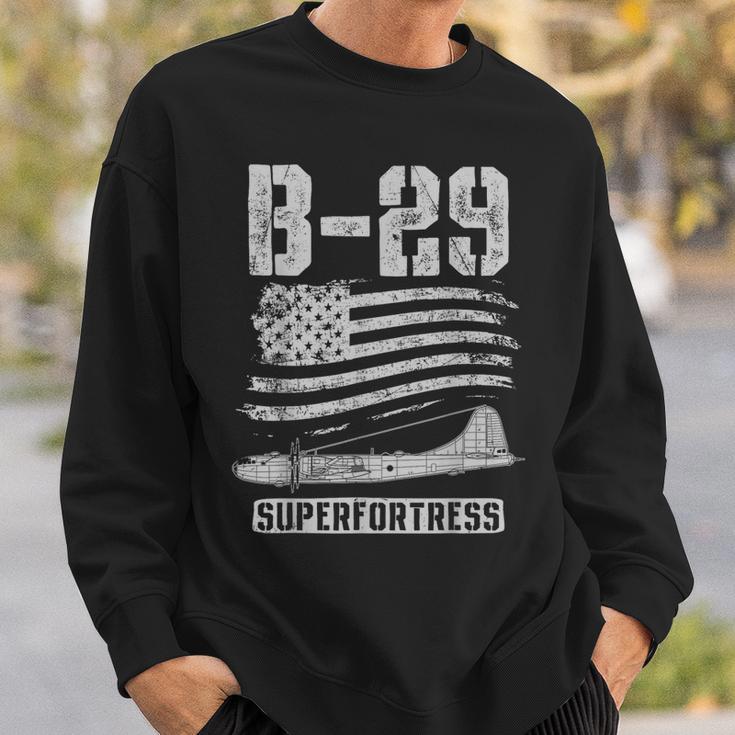 B-29Uperfortress Bomber Airplane Pilot World War Ii スウェットシャツ 彼への贈り物