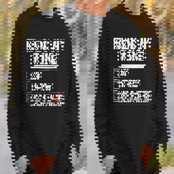 Bachelor メンズ シャツ Rasons Why I'mingle Big Dick Fun スウェットシャツ 彼への贈り物