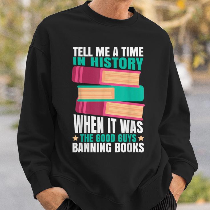 Banned Books Quote Sweatshirt Gifts for Him
