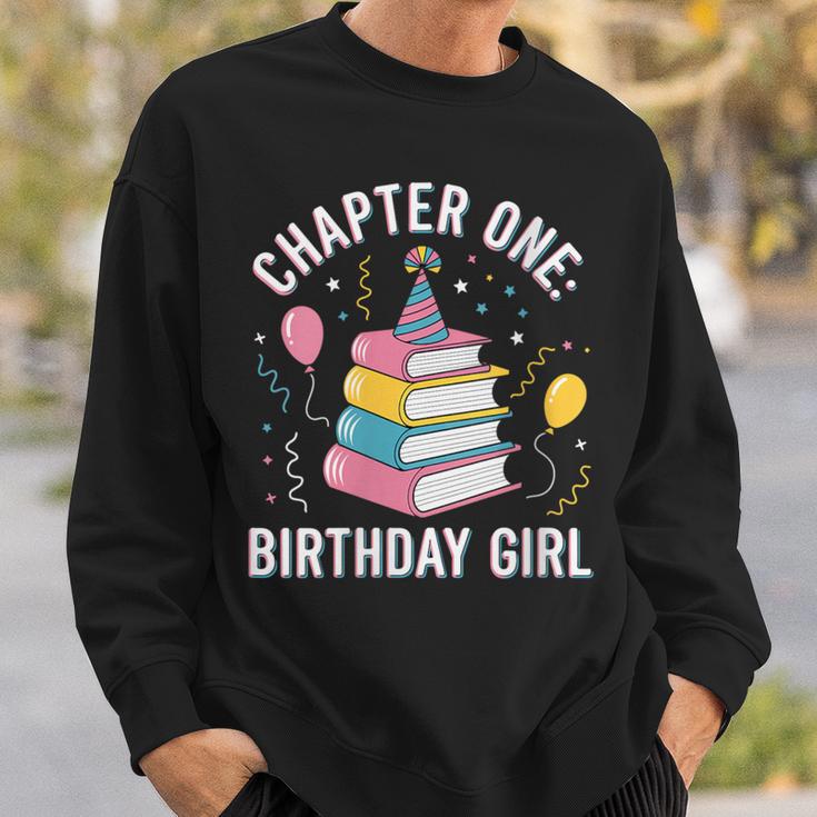 Birthday Girl Chapter One Book Themed Sweatshirt Gifts for Him