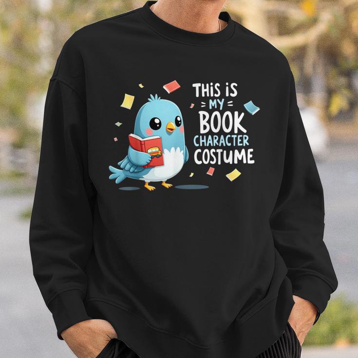 This Is My Book Character Costume Book Lovers Sweatshirt Gifts for Him