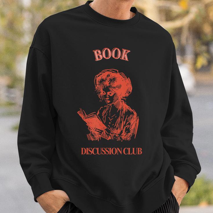 Book Discussion Club Sweatshirt Gifts for Him