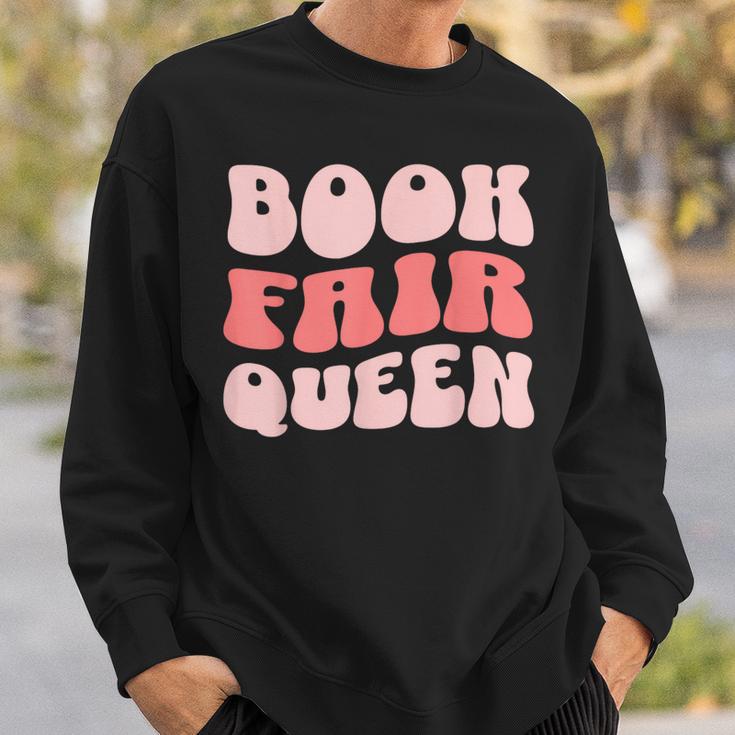 Book Fair Queen Women Library Sweatshirt Gifts for Him Book Fair Queen Women Library Sweatshirt Gifts for Him