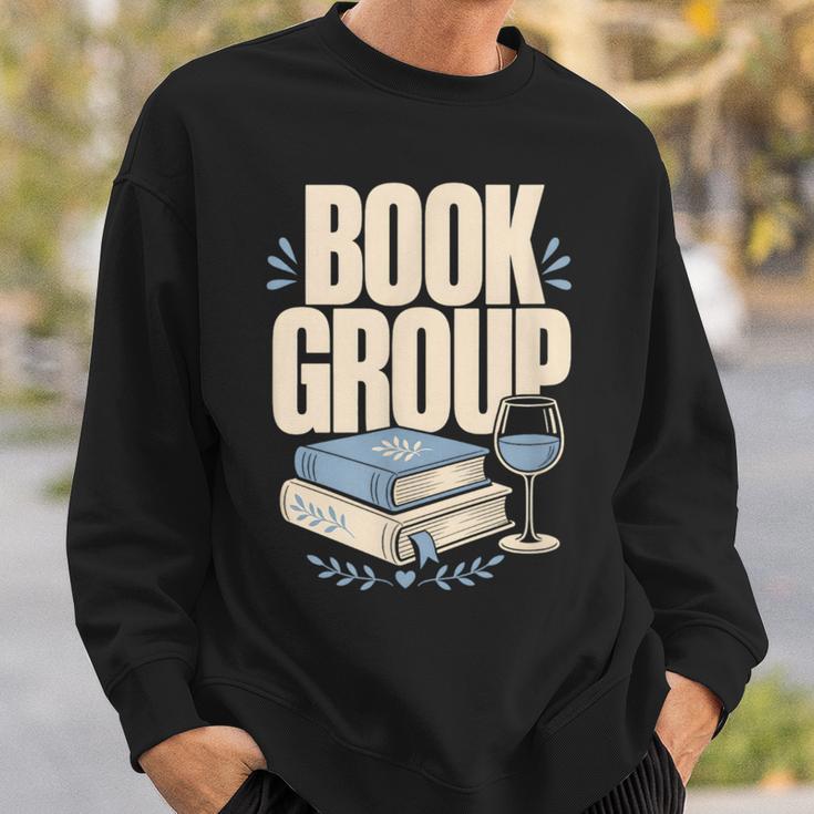 Book Group Reader Club Crew Cozy Nights Book Club Sweatshirt Gifts for Him