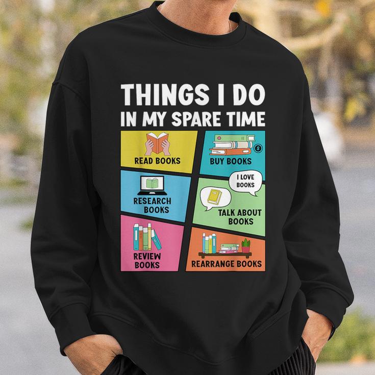 Book Lover Men Women Boys Girls Kids Reading Sweatshirt Gifts for Him