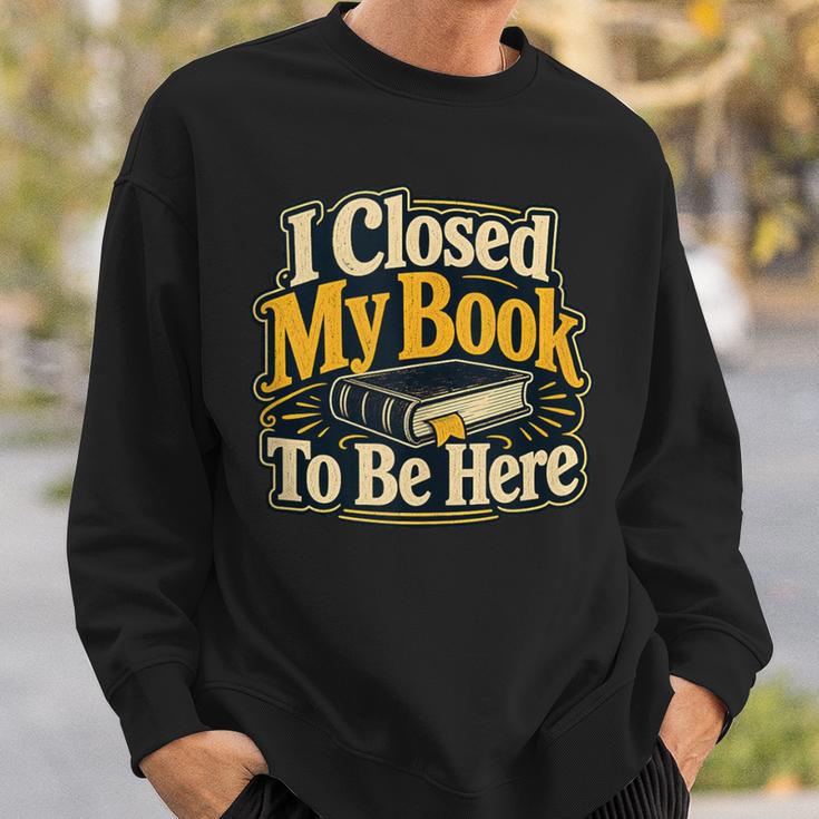 Book Lover Reader Librarian Teacher Reading Humor Sweatshirt Gifts for Him
