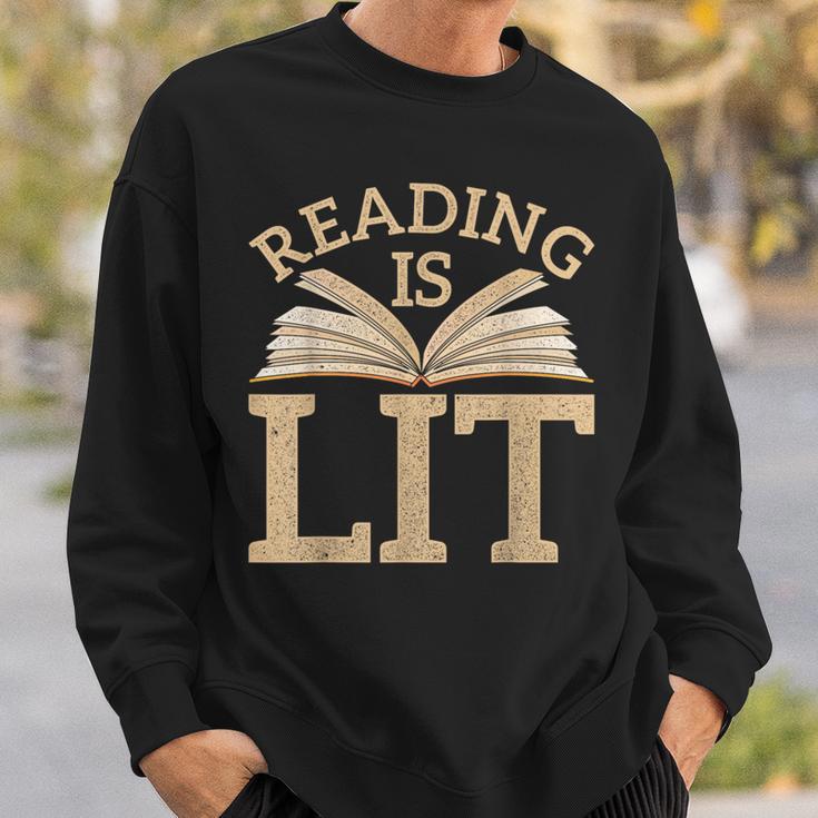 Book Novel Abendteuer Story Reading Sweatshirt Gifts for Him