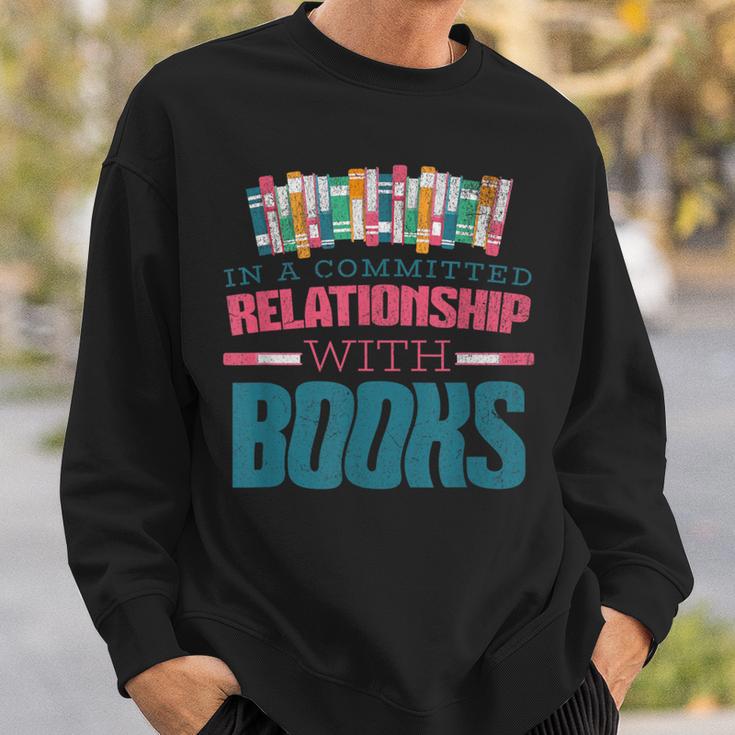 Book Reader Bookish Booktok Reading Cute Sarcastic Sweatshirt Gifts for Him