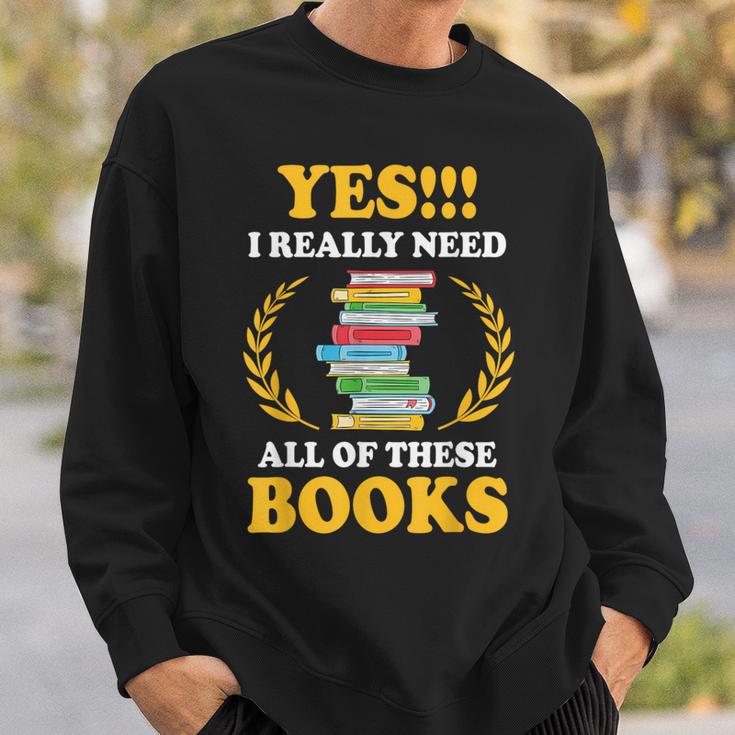 Book Reading Books Library Reading Rat Bookworm Sweatshirt Gifts for Him