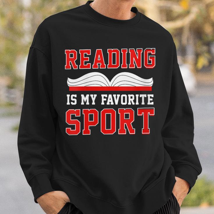 Book Reading Reading Is My Favorite Sport Sweatshirt Gifts for Him Book Reading Reading Is My Favorite Sport Sweatshirt Gifts for Him