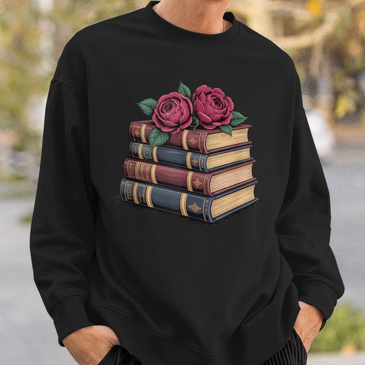 Book Roses SMUT Romance Book Sweatshirt Gifts for Him