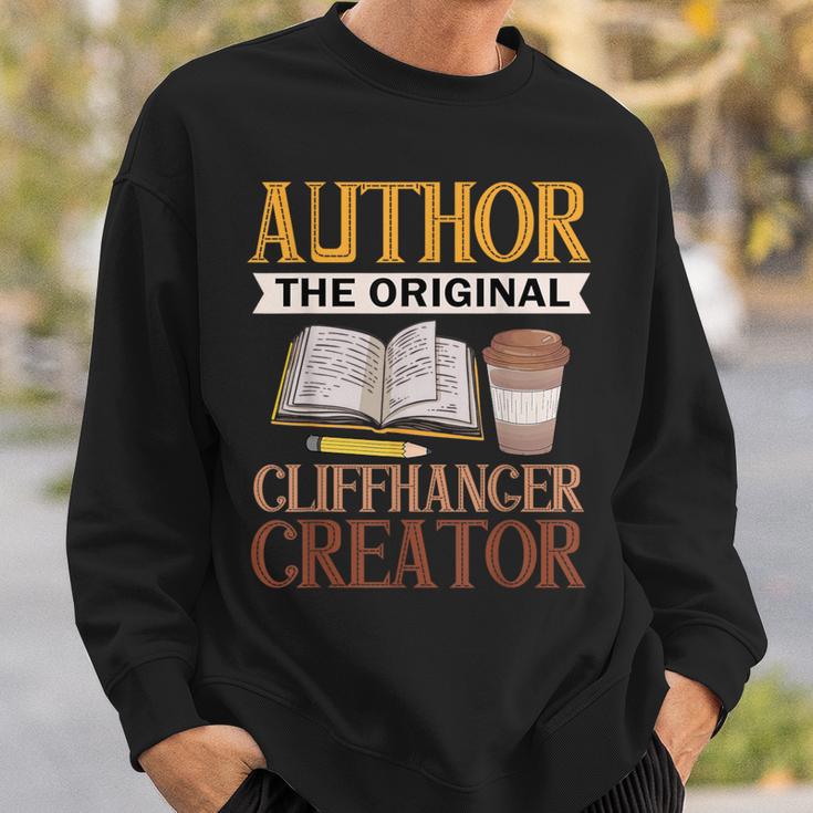 Book Writer Cliffhanger Creator Author Book Writing Novelist Sweatshirt Gifts for Him Book Writer Cliffhanger Creator Author Book Writing Novelist Sweatshirt Gifts for Him