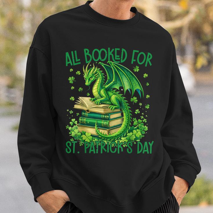 All Booked For St Patrick's Day Fun Dragon For Men Women Kid Sweatshirt Gifts for Him