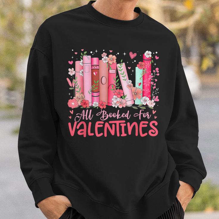 All Booked For Valentine Book Reading Women Girl Teacher Sweatshirt Gifts for Him All Booked For Valentine Book Reading Women Girl Teacher Sweatshirt Gifts for Him