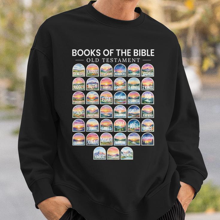 Books Of The Bible Old Testament Christian Bible Reader Sweatshirt Gifts for Him