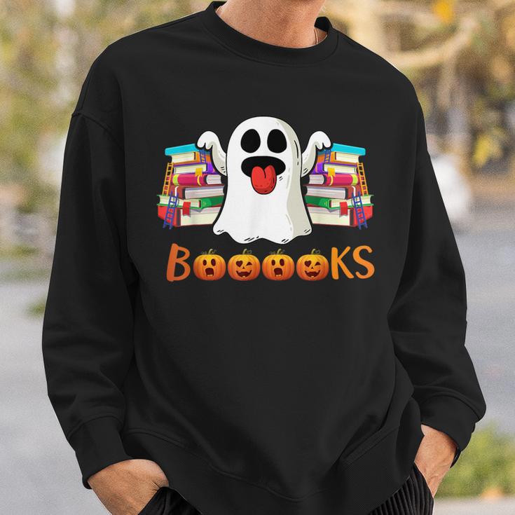 Books Lovers Boo Scary GhostShirt Sweatshirt Gifts for Him