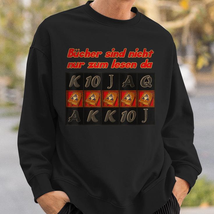 Books Are Not Only For Reading Da Freispiele Spielo Saying Sweatshirt Gifts for Him Books Are Not Only For Reading Da Freispiele Spielo Saying Sweatshirt Gifts for Him