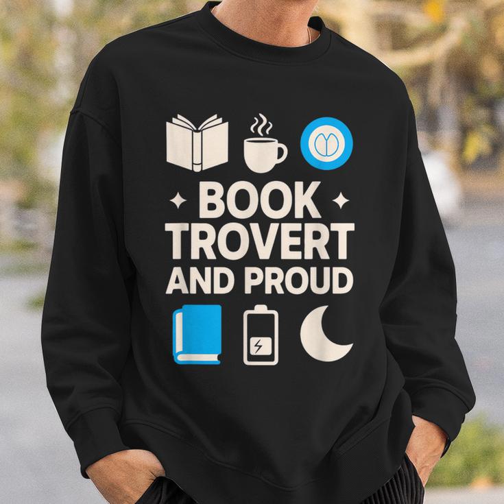 Booktrovert Introvert Reader Library Card Coffee Books Sweatshirt Gifts for Him Booktrovert Introvert Reader Library Card Coffee Books Sweatshirt Gifts for Him
