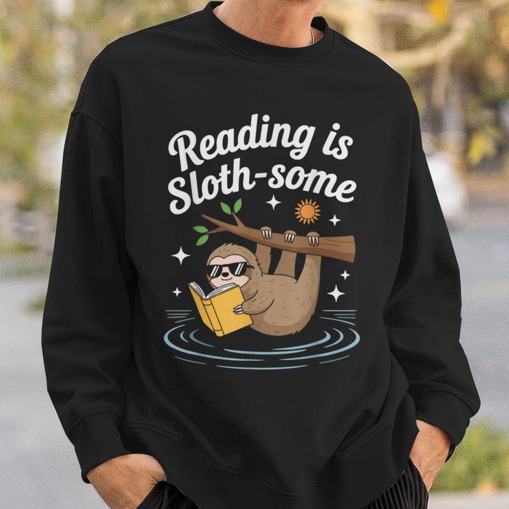 Booktrovert Shirt Reading Is Sloth Some Book Lover Sweatshirt Gifts for Him Booktrovert Shirt Reading Is Sloth Some Book Lover Sweatshirt Gifts for Him