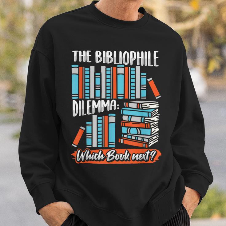 Bookworm For a Bibliophile Book Nerd Sweatshirt Gifts for Him