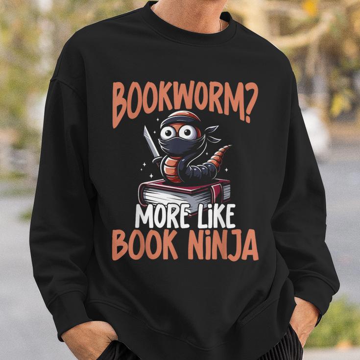 Bookworm For Book Lover Reading Librarian Sweatshirt Gifts for Him