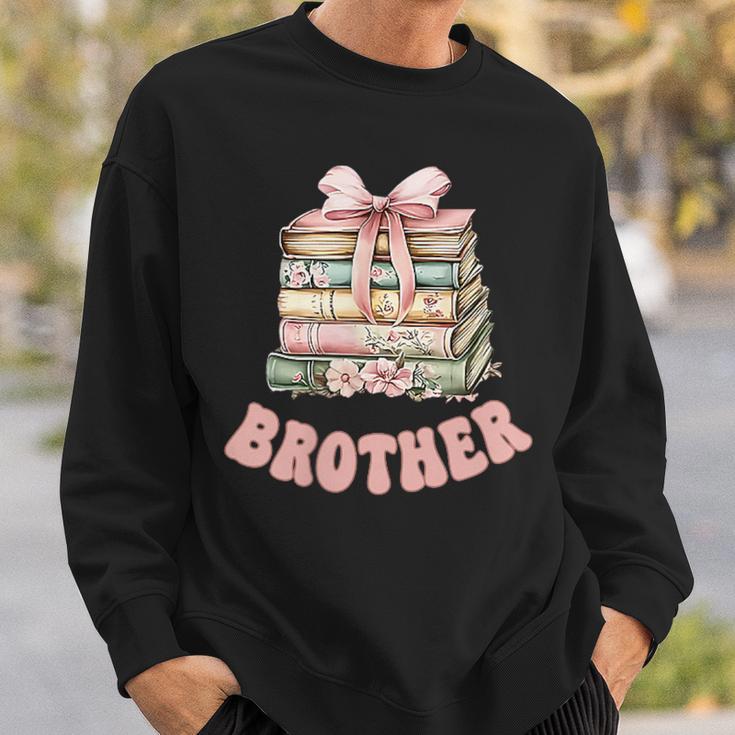 Brother Book First Chapter Birthday Family Matching Party Sweatshirt Gifts for Him