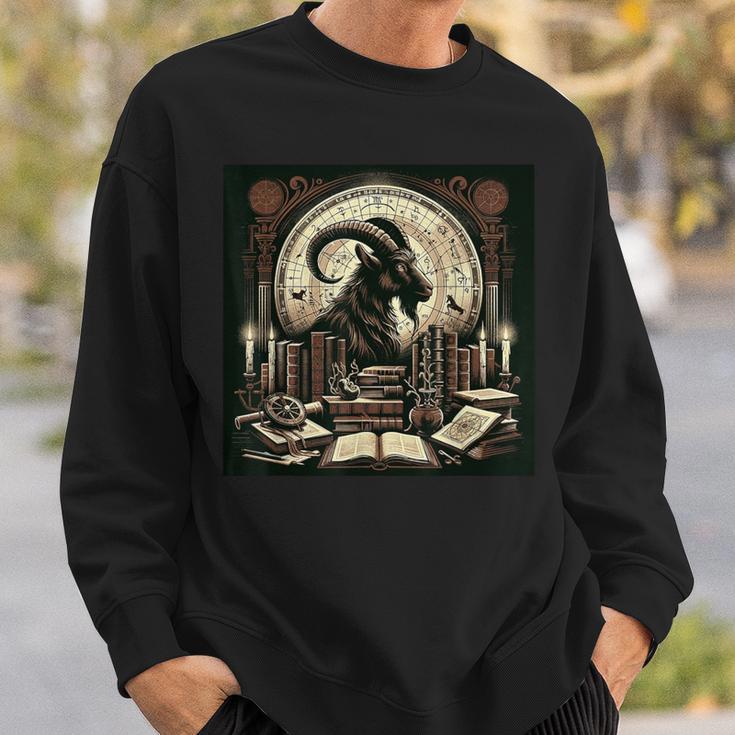 Capricorn Zodiac Art Academia Aesthetic Book Lover Sweatshirt Gifts for Him Capricorn Zodiac Art Academia Aesthetic Book Lover Sweatshirt Gifts for Him